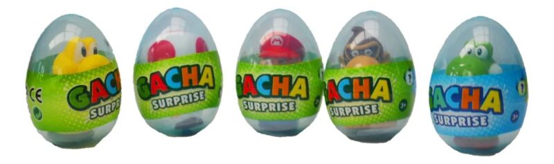 Huevos  sorpresa de Mario bross,--K37