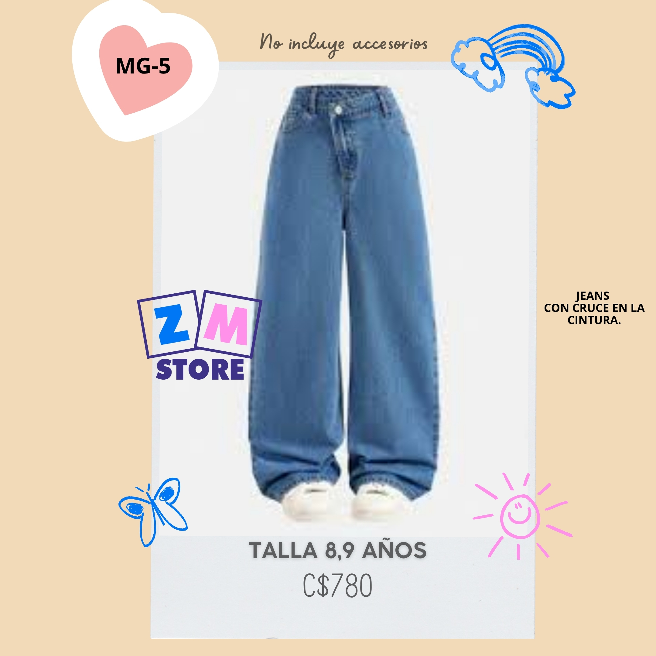 Mom jeans,--MG-5