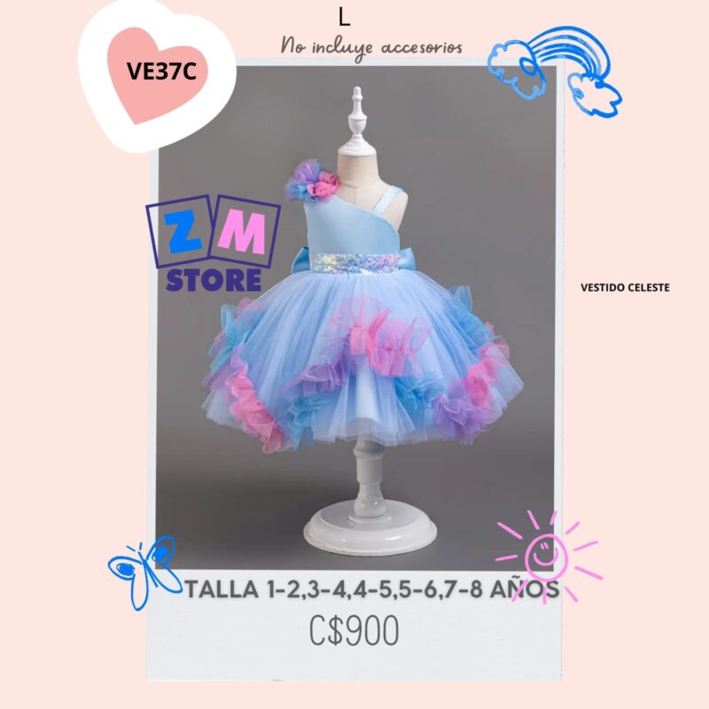 vestido corto  de 2 colores.--VE7C