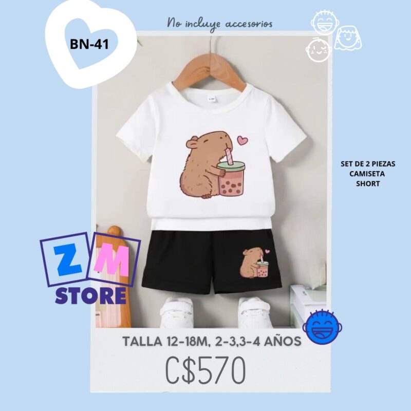 Conjunto con short,--BN-41