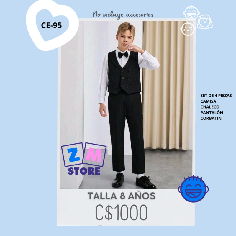 Conjunto de vestir,--CE-95