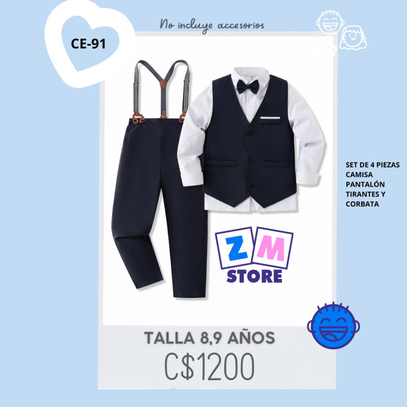 Conjunto elegante,--CE-91