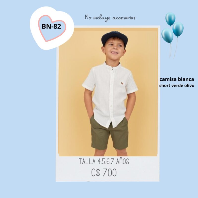 Conjunto con short,--B-82