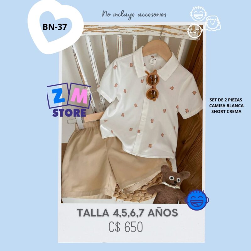 Conjunto con short,--BN-37