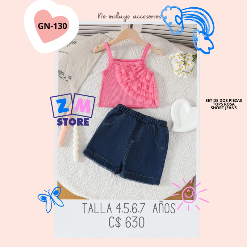Conjunto con short.--GN-130