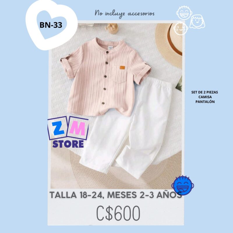 Set de 2 piezas..--BN-33
