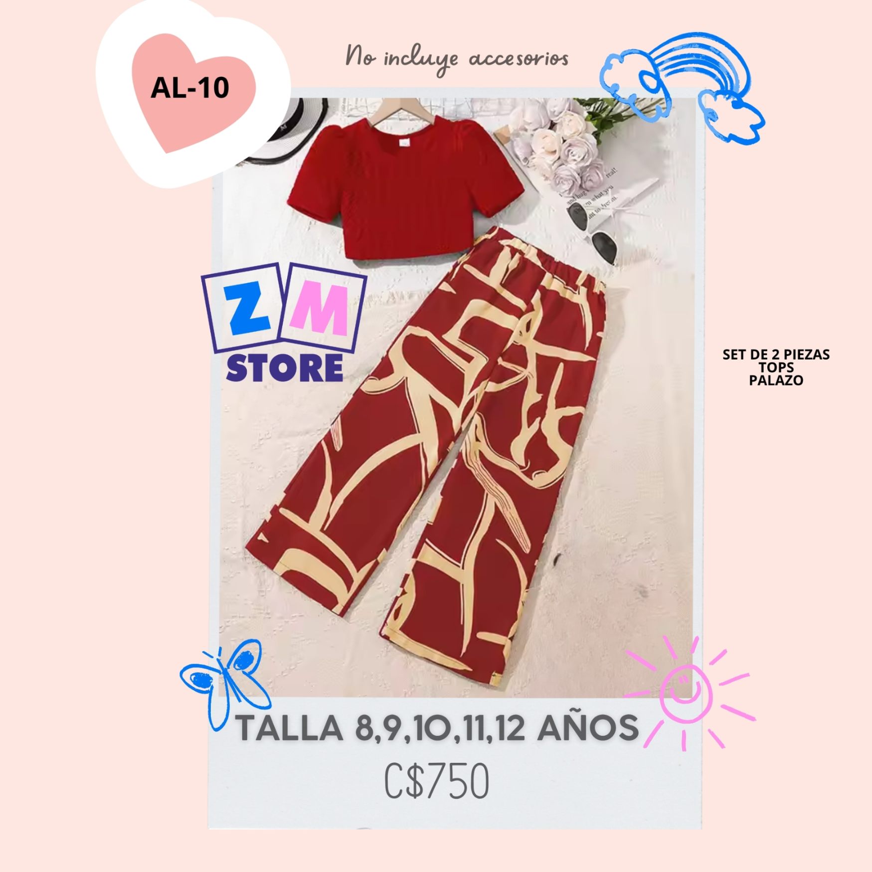 Cojunto con palazo.--AL-10