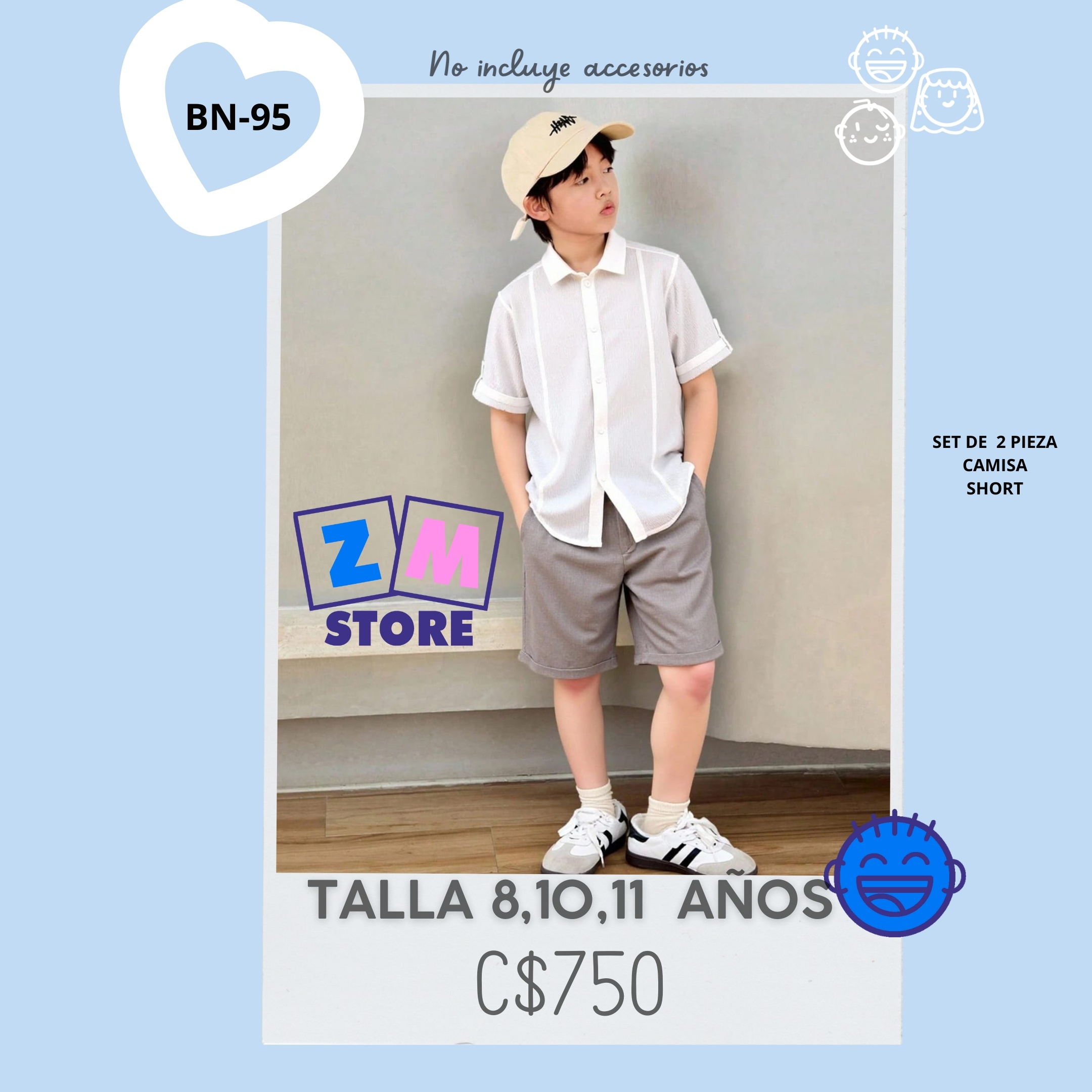 Conjunto con short.--BN-95