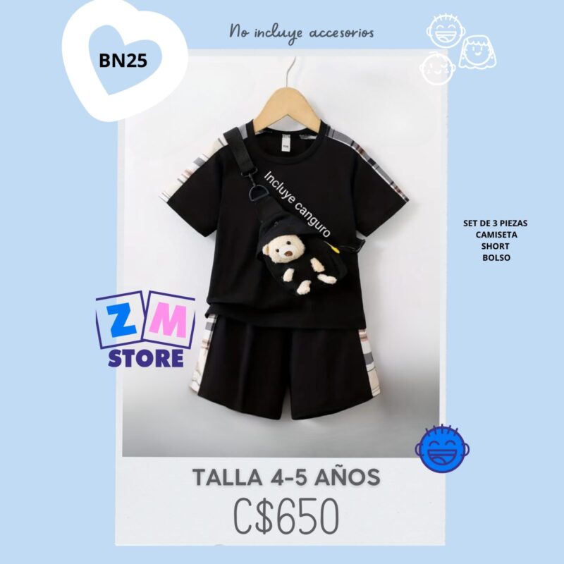 Conjunto con Shorts,--BN250