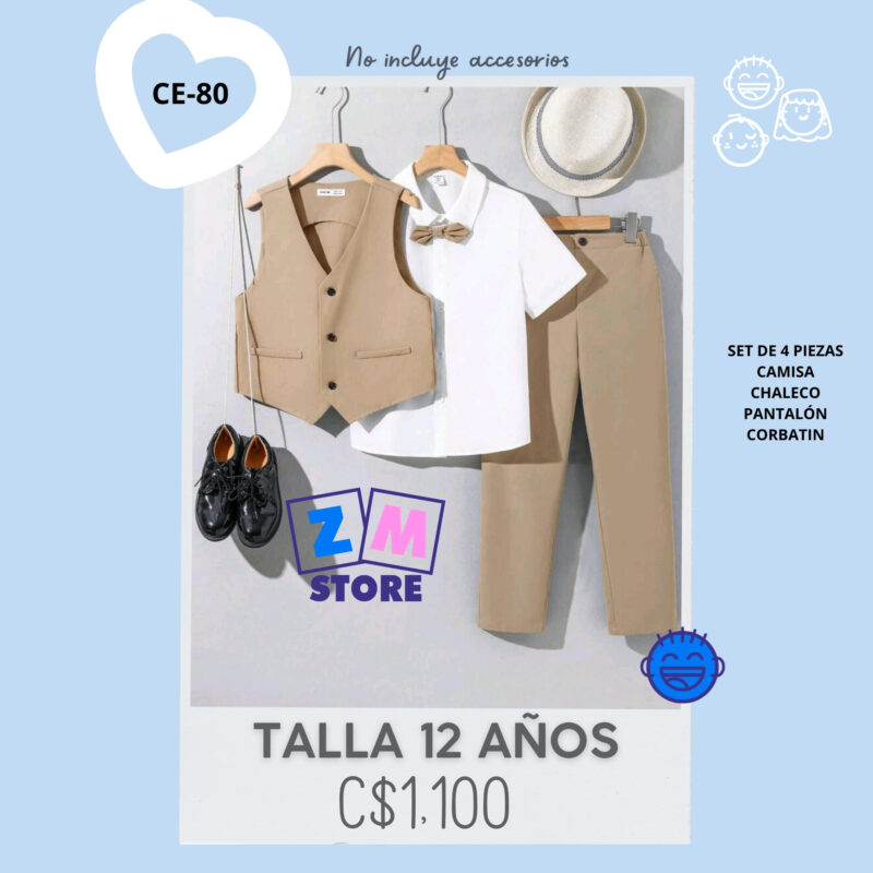 Conjunto de vestir.--CE-80