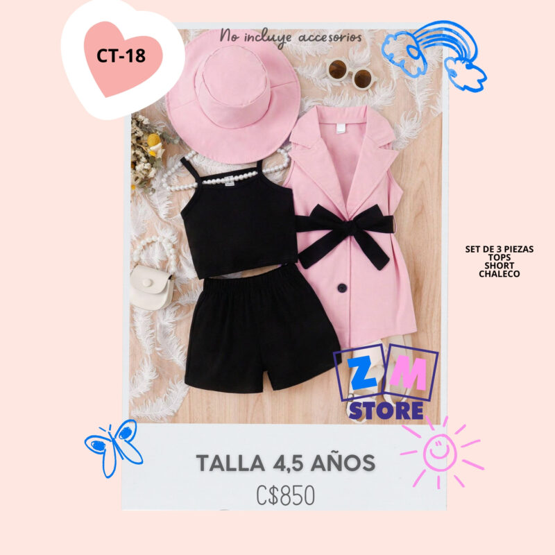 Conjunto con short.--CT-18