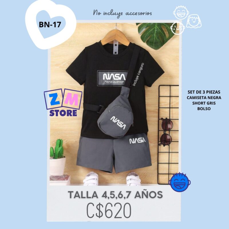 Conjunto con short,--BN-17