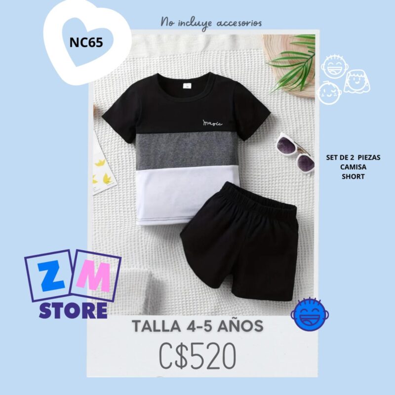 Conjunto con short.--NC65