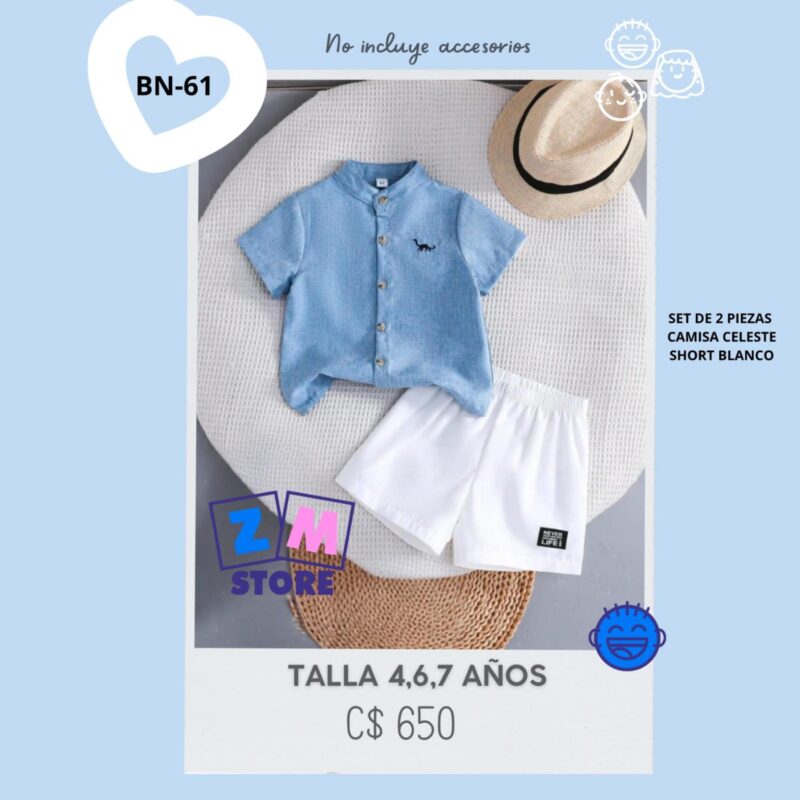 Conjunto con short,--BN-61