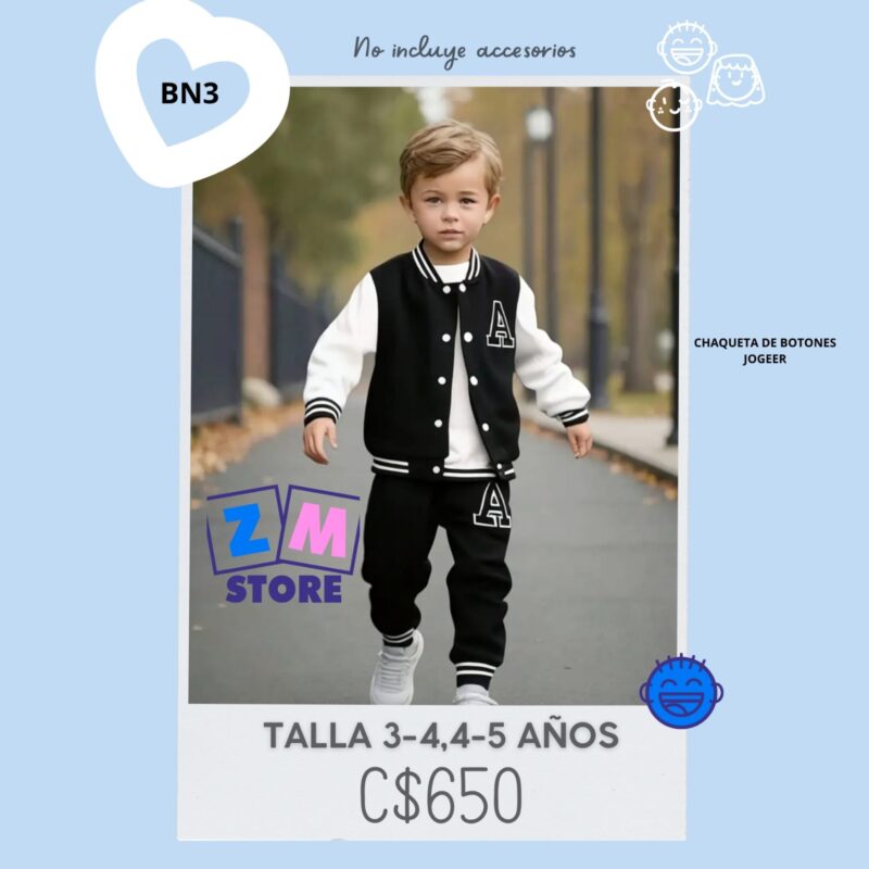 Conjunto deportivo,--BN-3