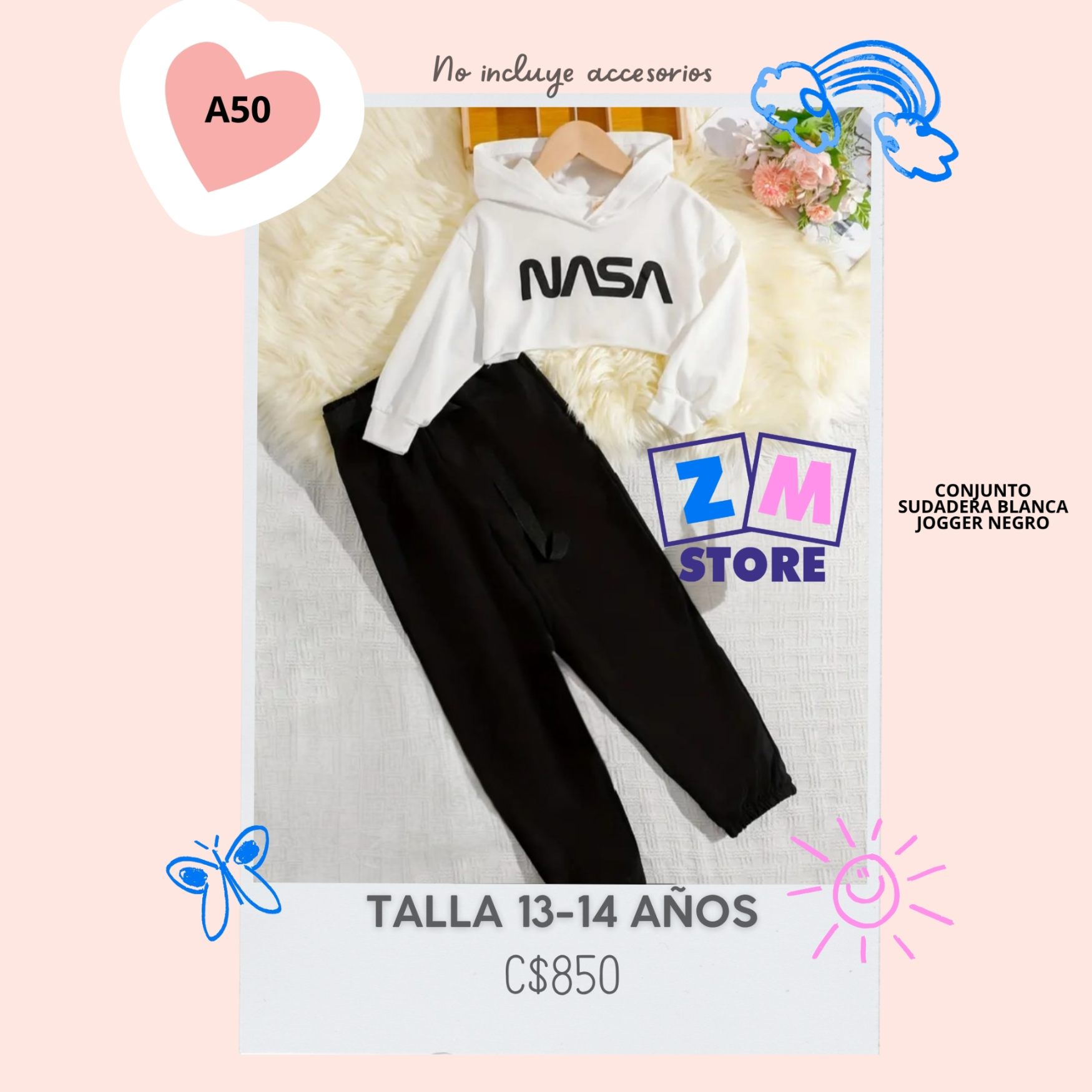 Conjunto con Joggers.--A50