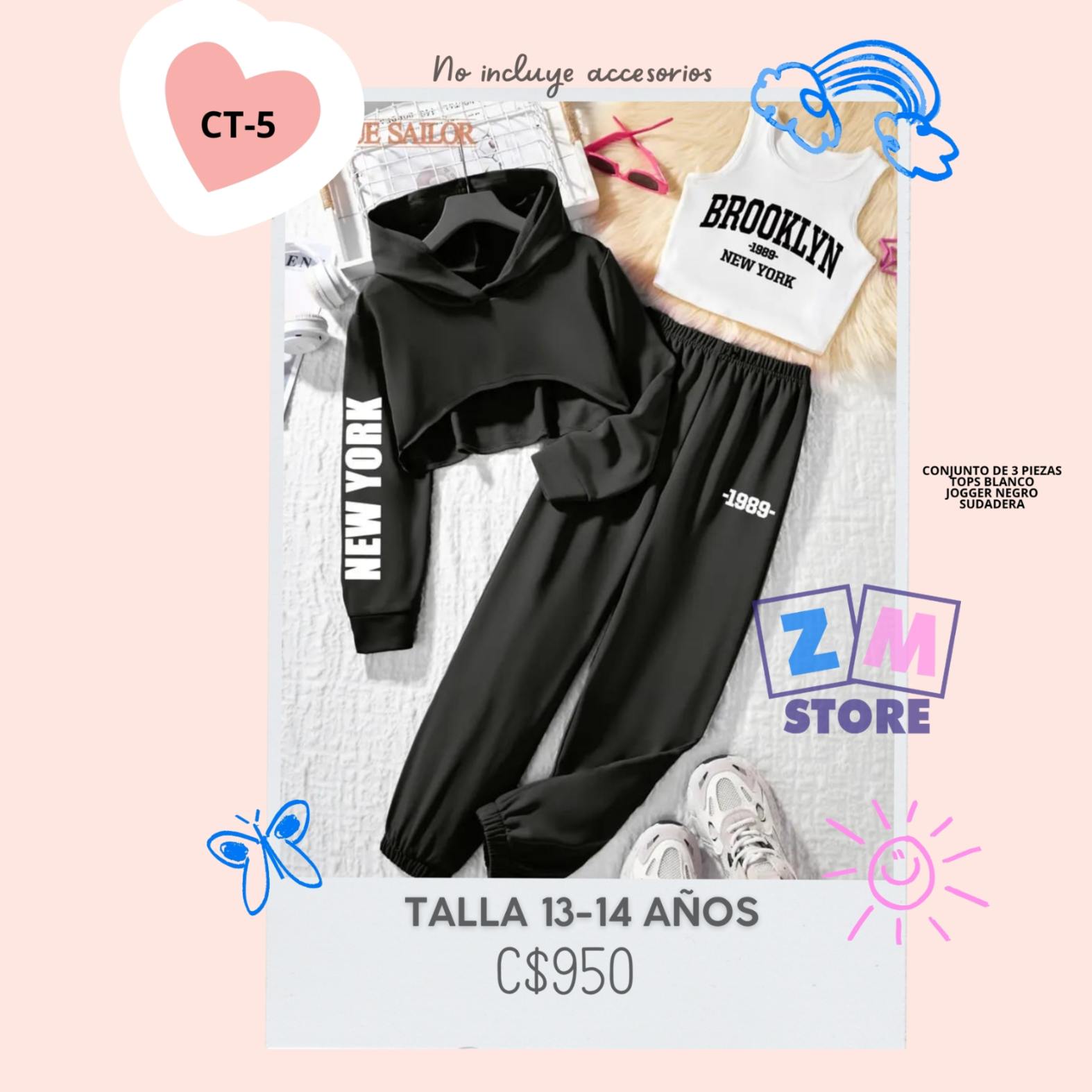 Conjunto con jogger.--CT-5