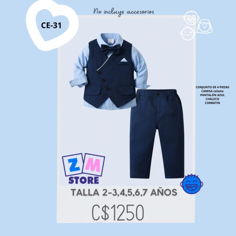 Conjunto triple de vestir - CE-31