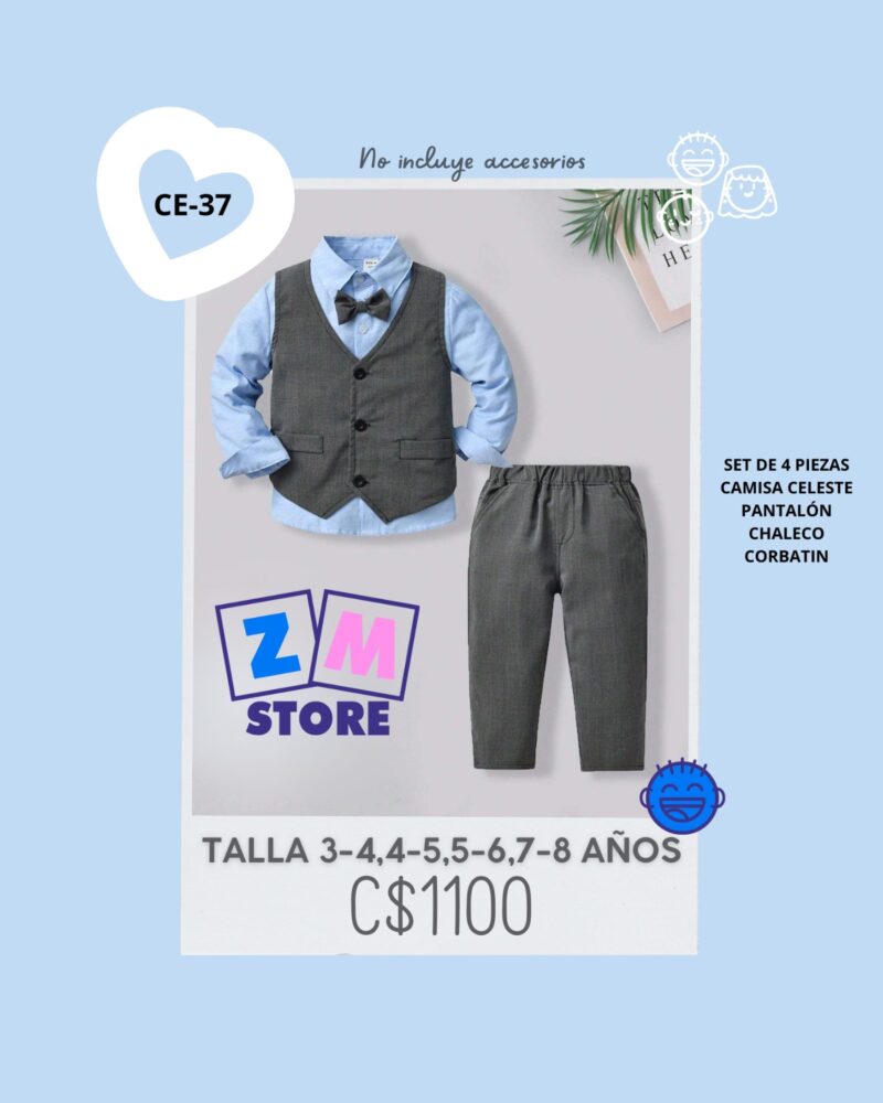 Conjunto triple de vestir - CE-37