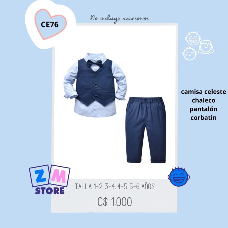 Conjunto de vestir - CE76