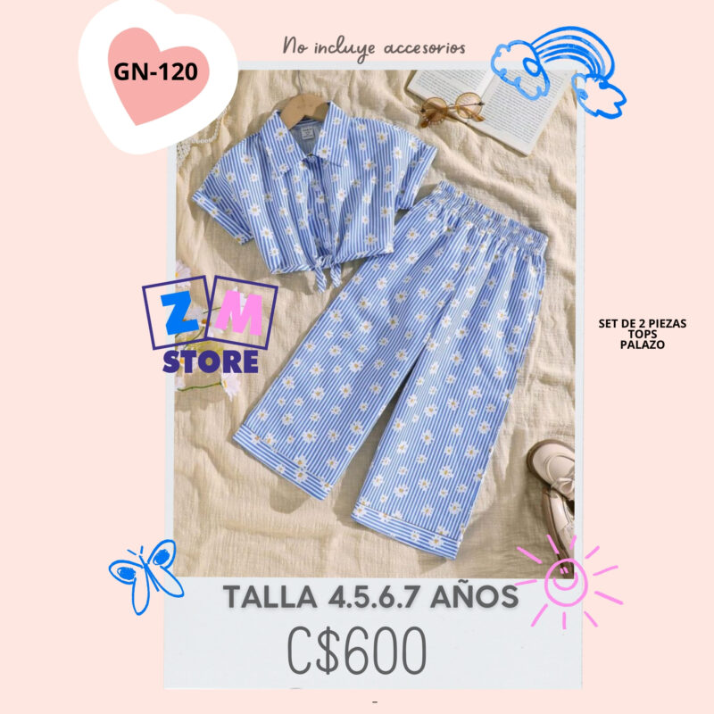 Conjunto con palazo--GN-120