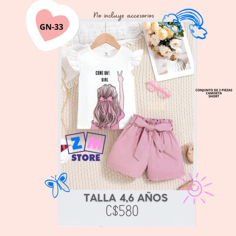 Conjunto con short,--GN-33