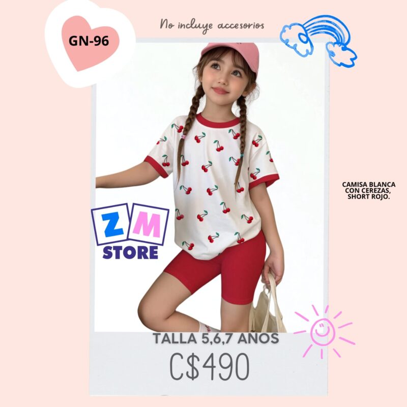 Conjunto con short,--GN-96