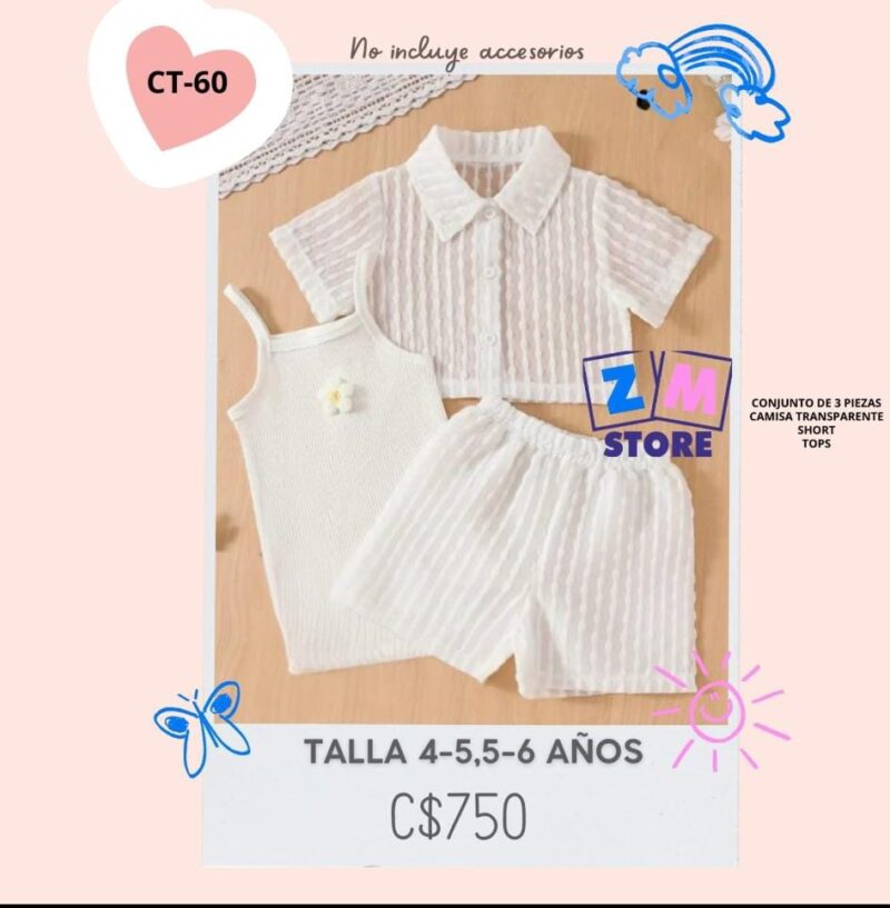 Conjunto con short,--CT-60