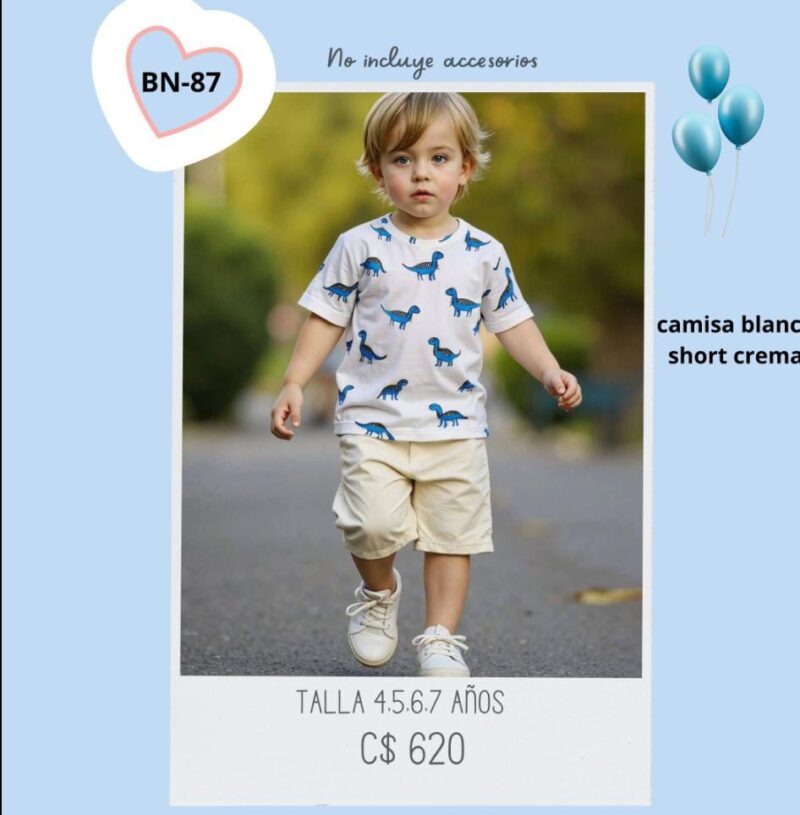 Conjunto con short.--BN-86