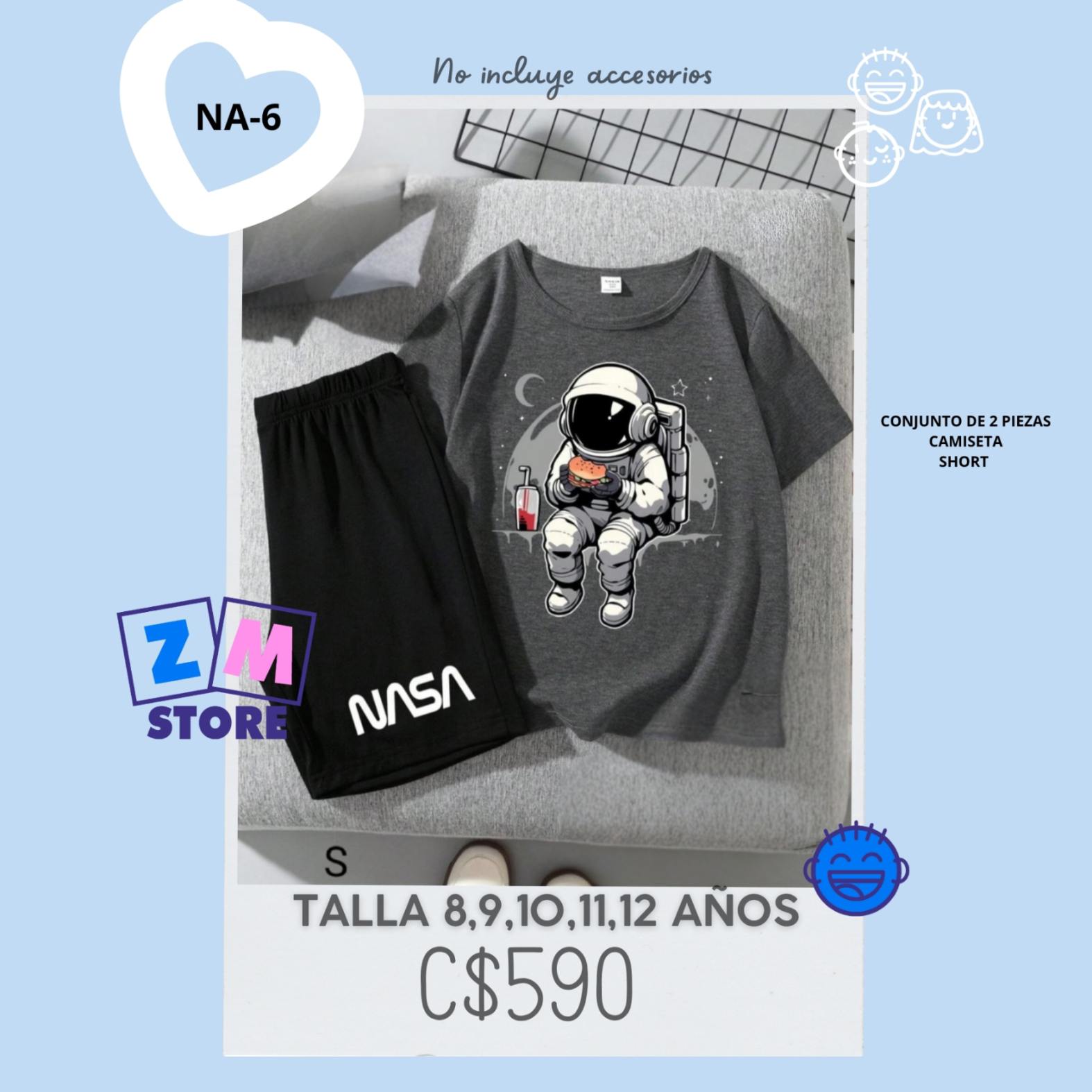 Conjunto con short -- NA-6