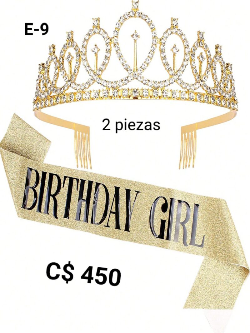 Set para cumpleaños.--E-9