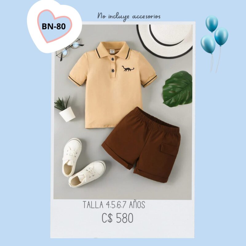 Conjunto con short,--BN-80