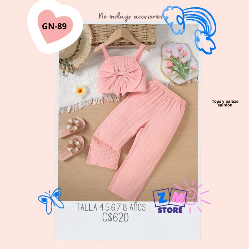 Conjunto con palazo.--GN-89