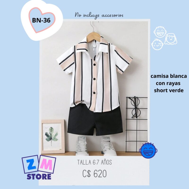 Conjunto con short,--BN-36