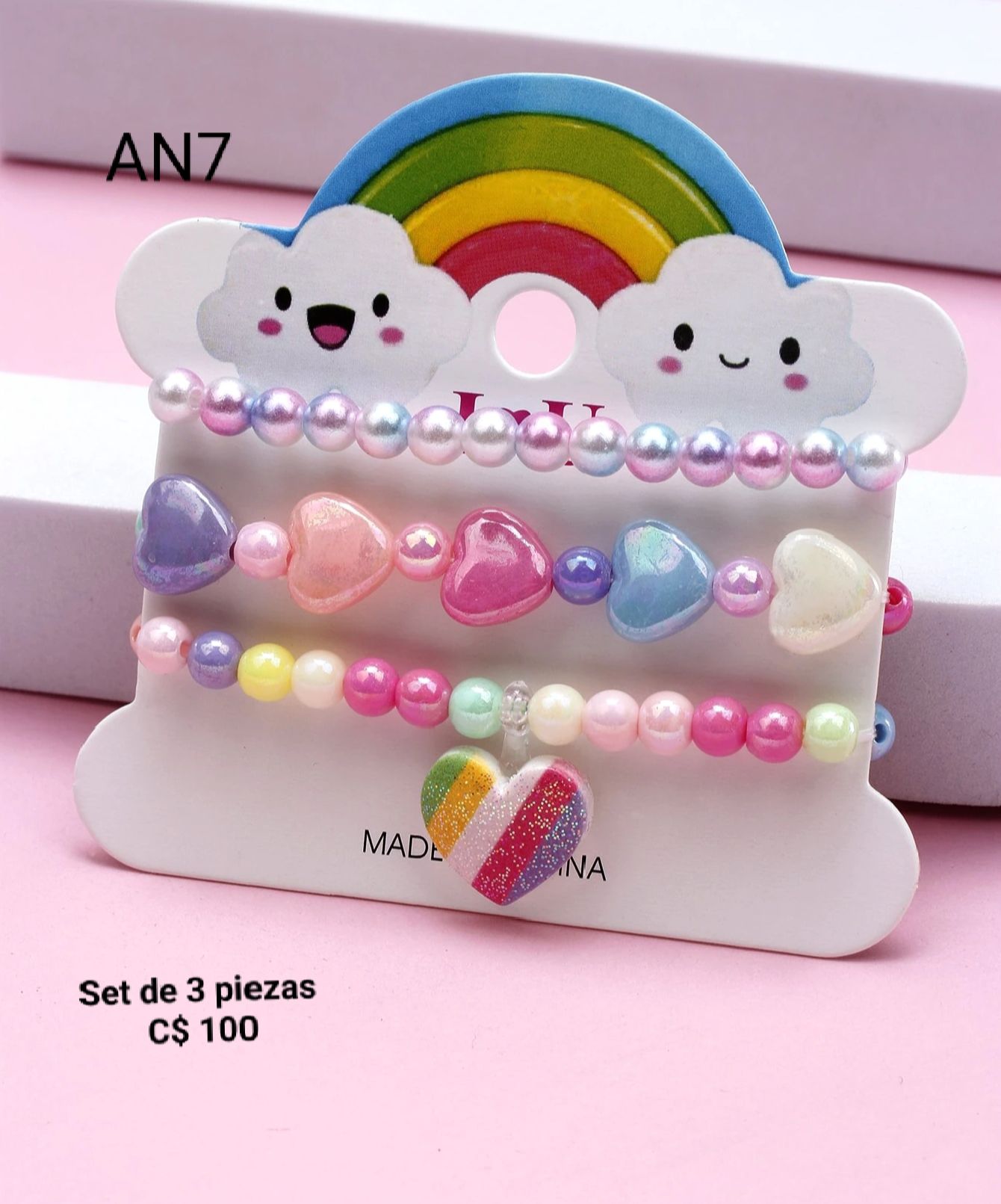 Set de pulseras.--AN7