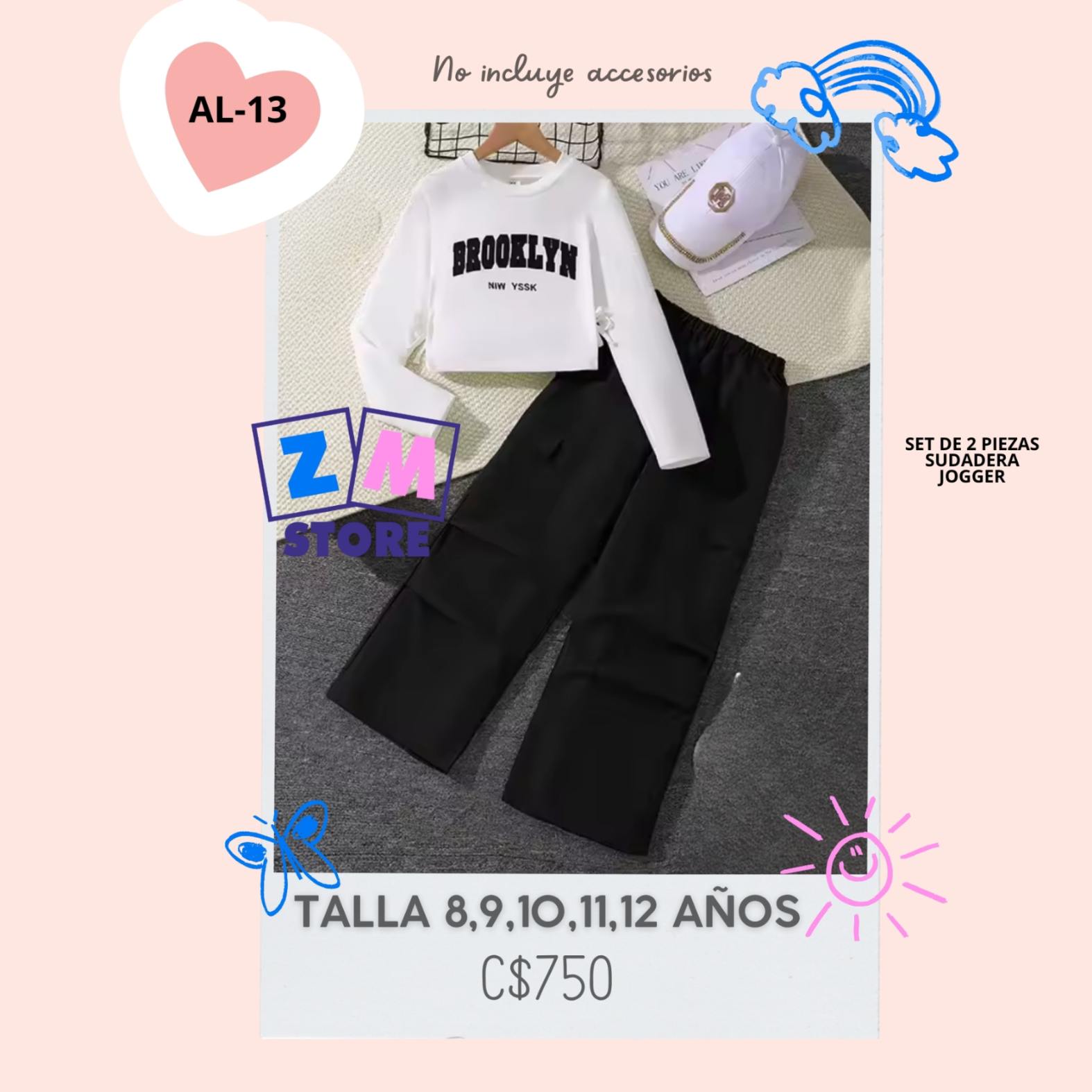 Conjunto con jogger,--AL-13