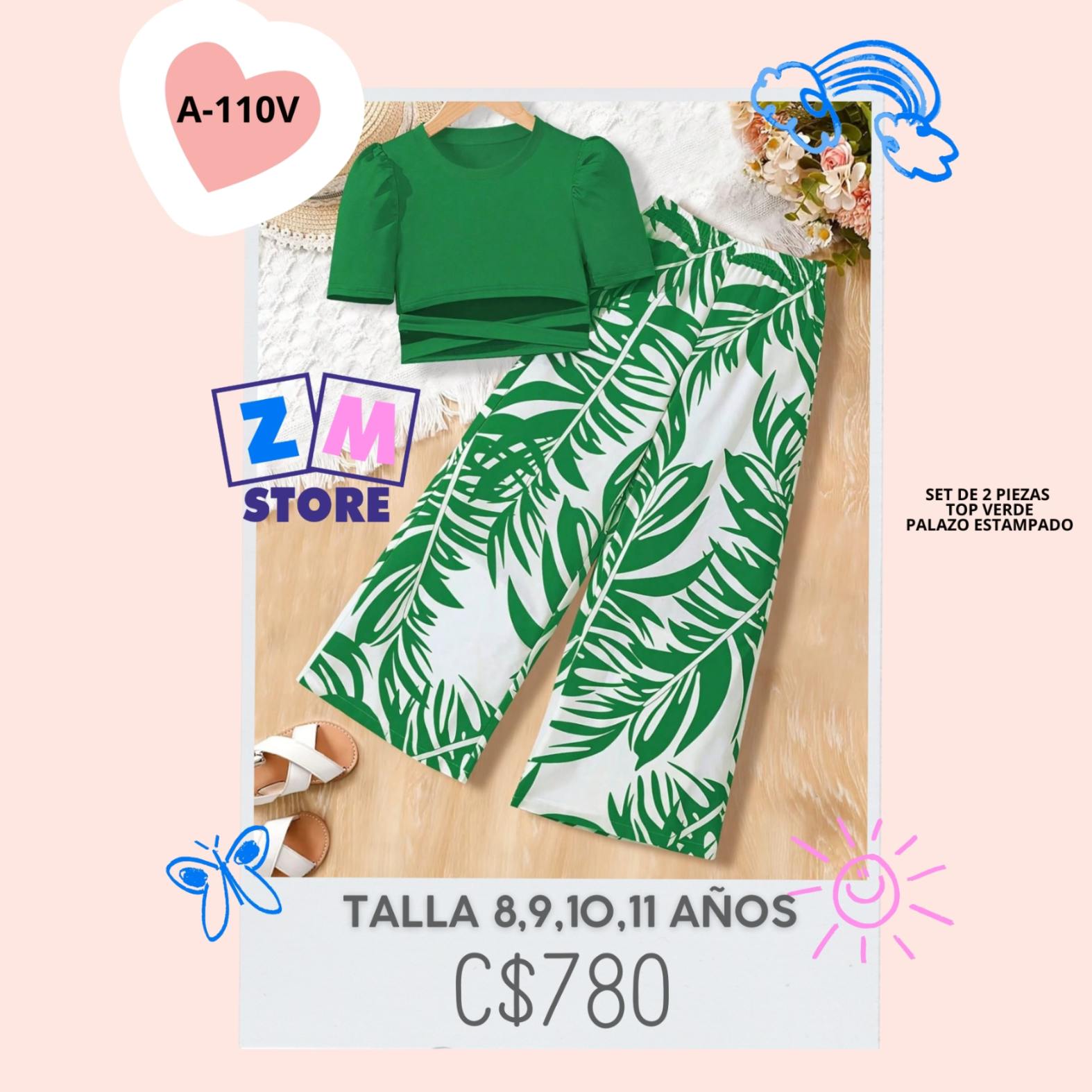 Conjunto de 2 piezas,--A-110V