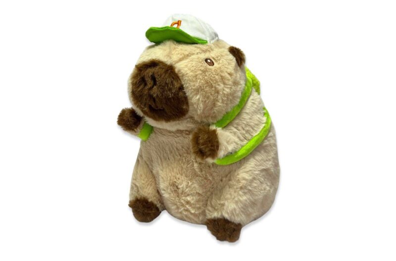 Peluche de capibara con sonido - K38