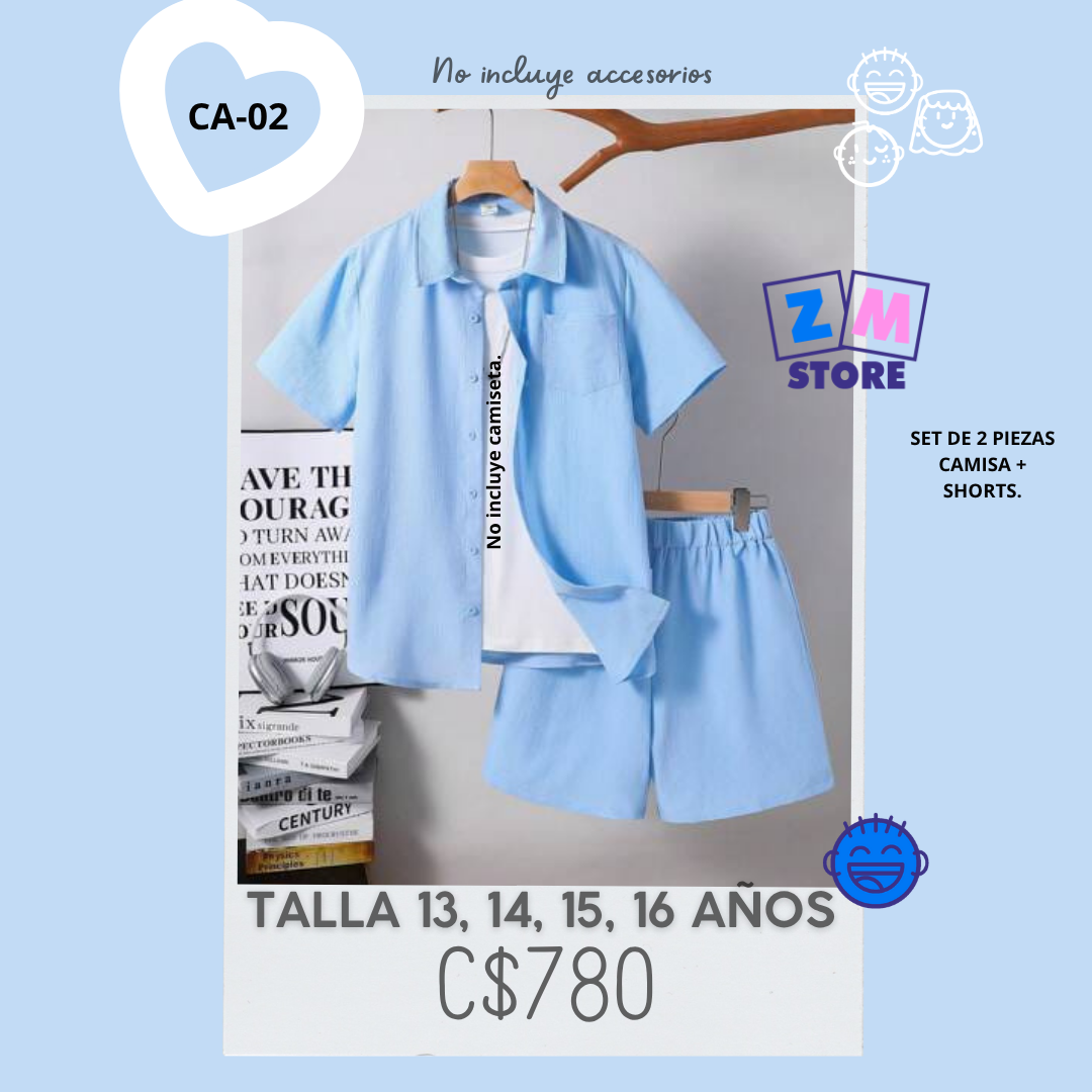 Conjunto de 2 piezas - CA-02