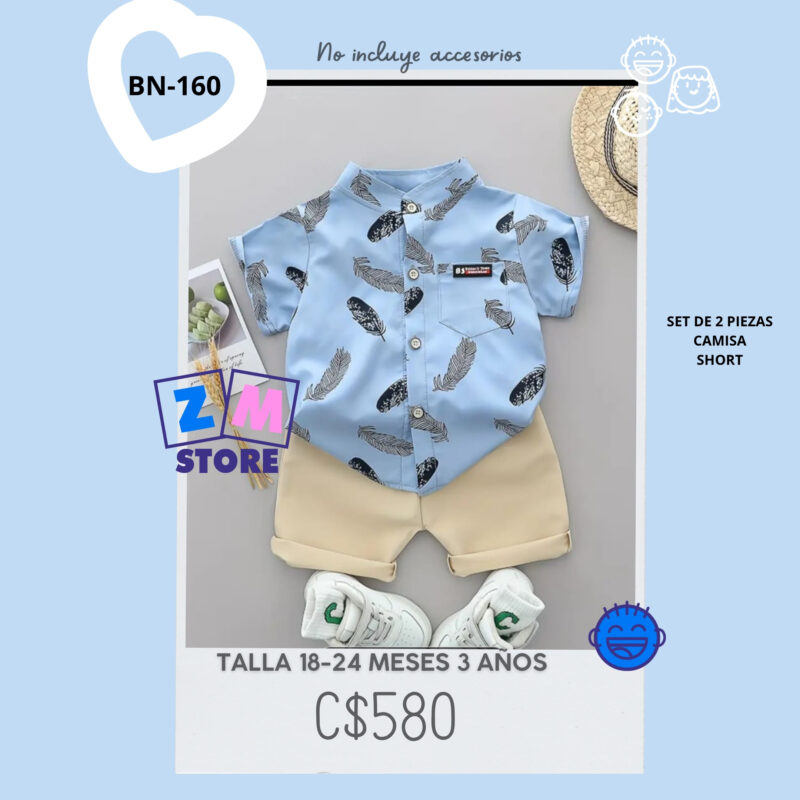 Conjunto con short.--BN-160