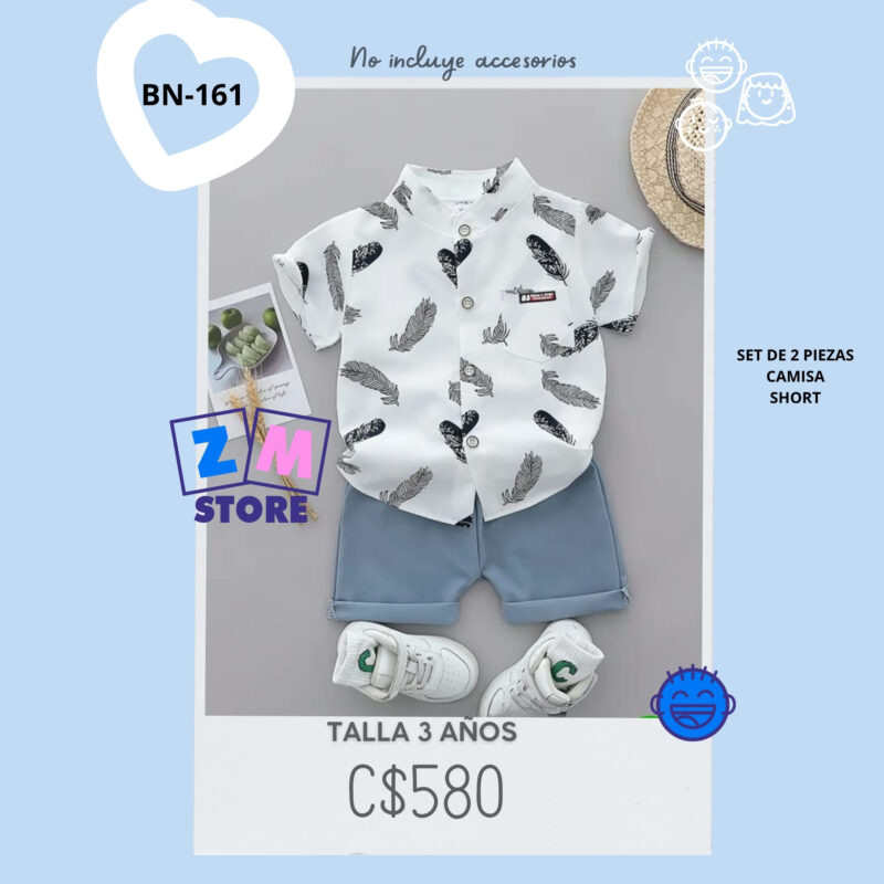 Conjunto con short.--BN-161