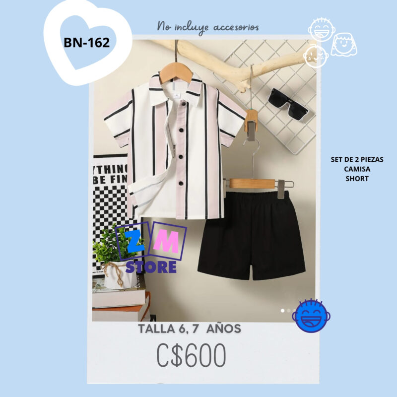 Conjunto con short.--BN-162