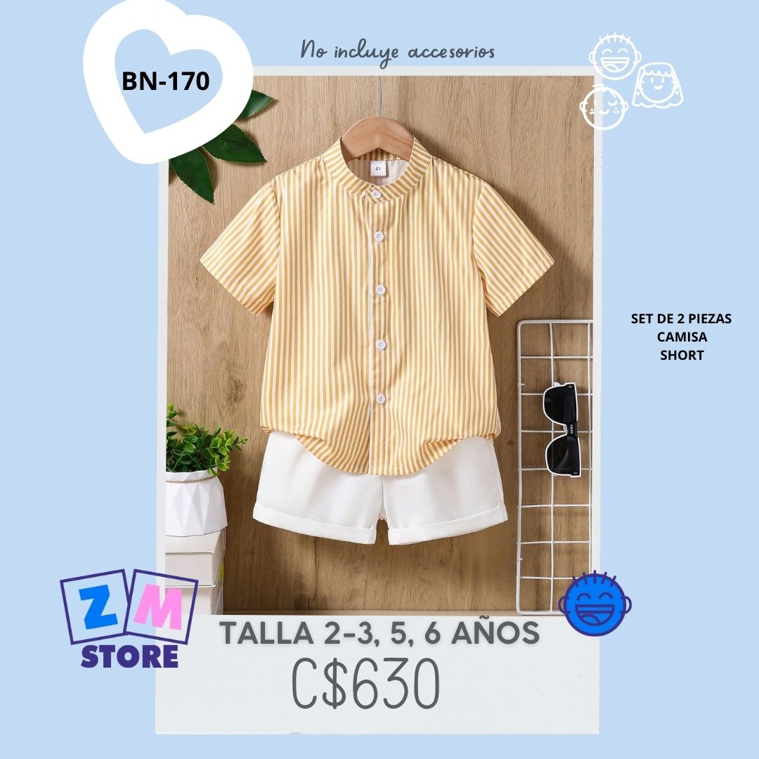 Conjunto con short.--BN-170