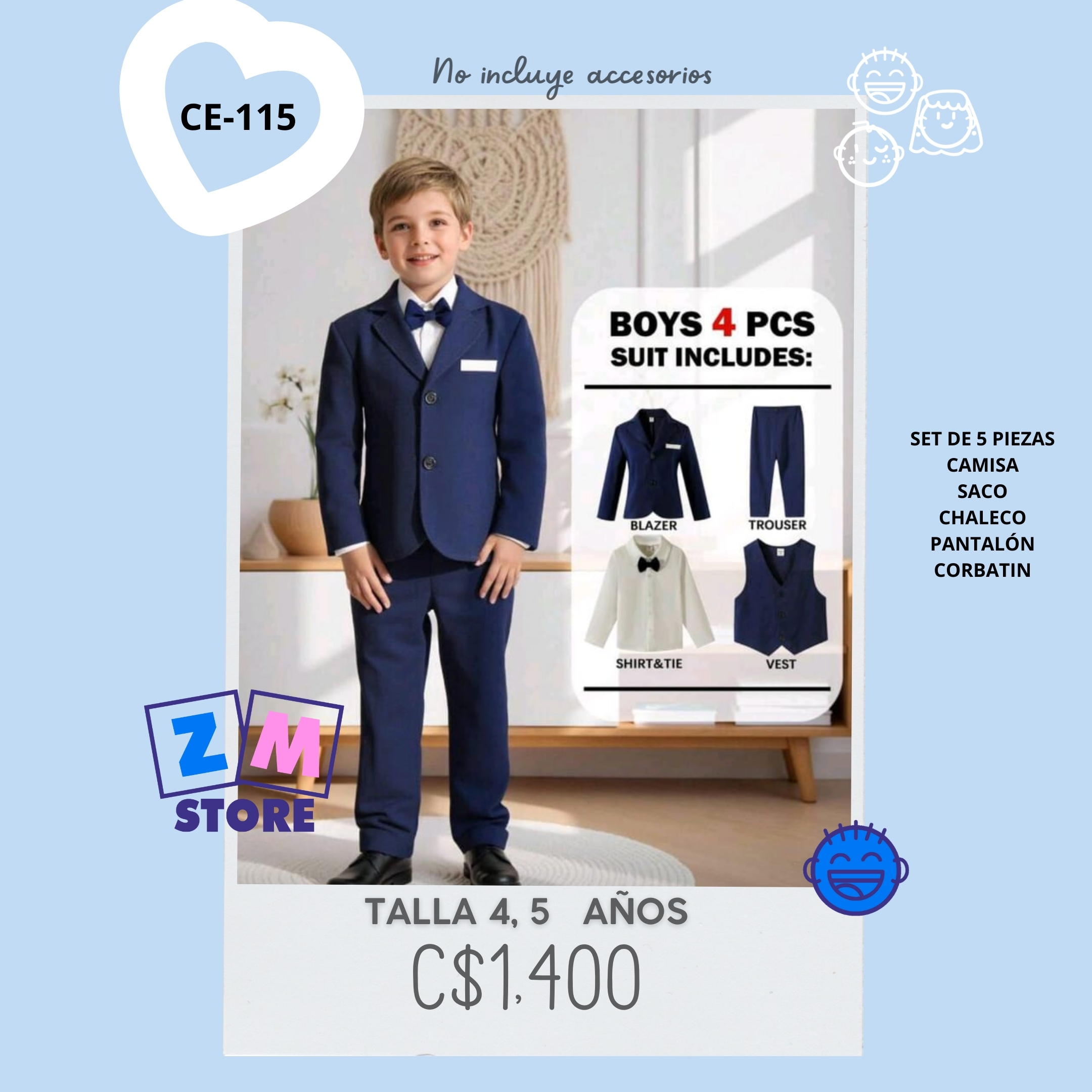 Conjunto de vestir.--CE-115