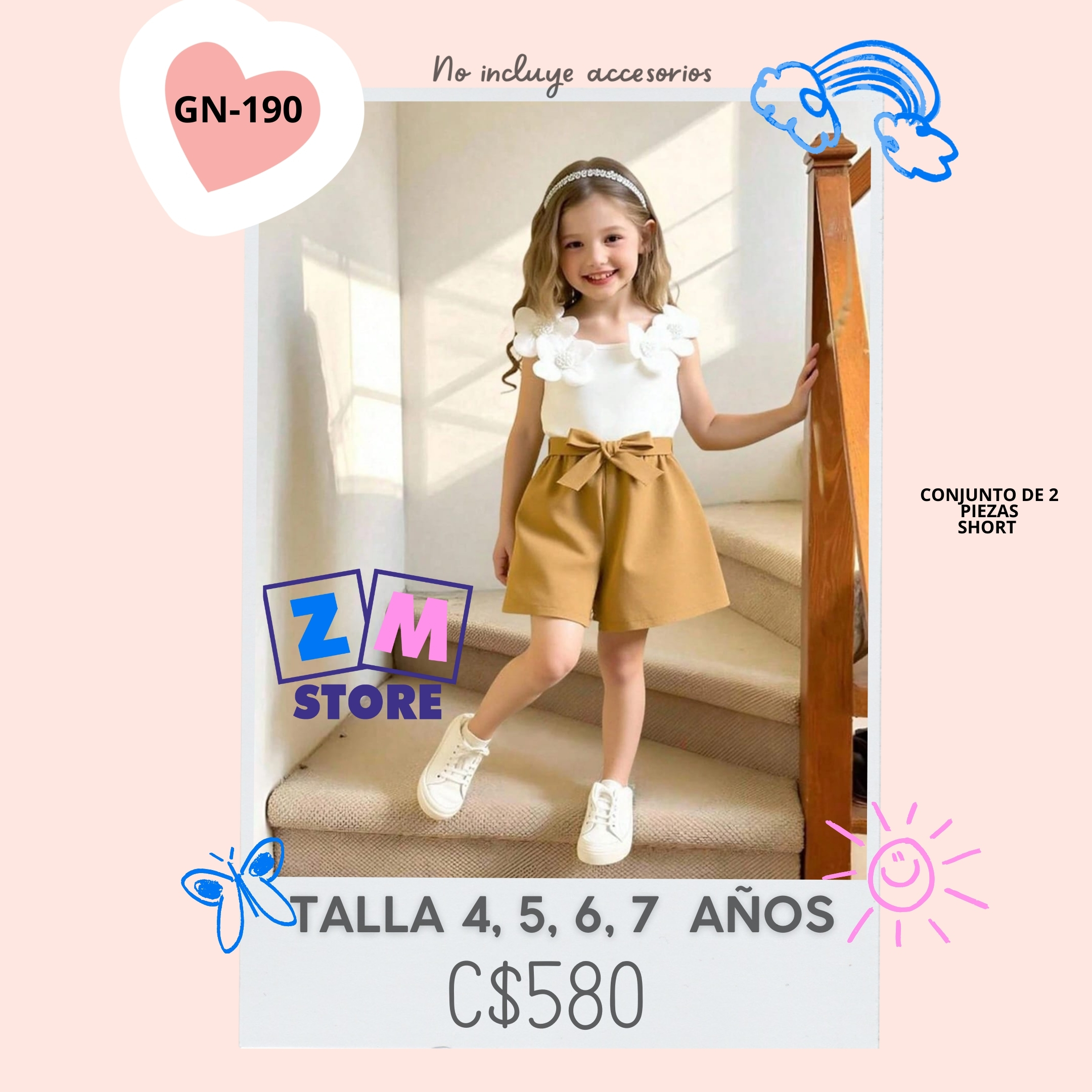 Conjunto con short.--GN-190