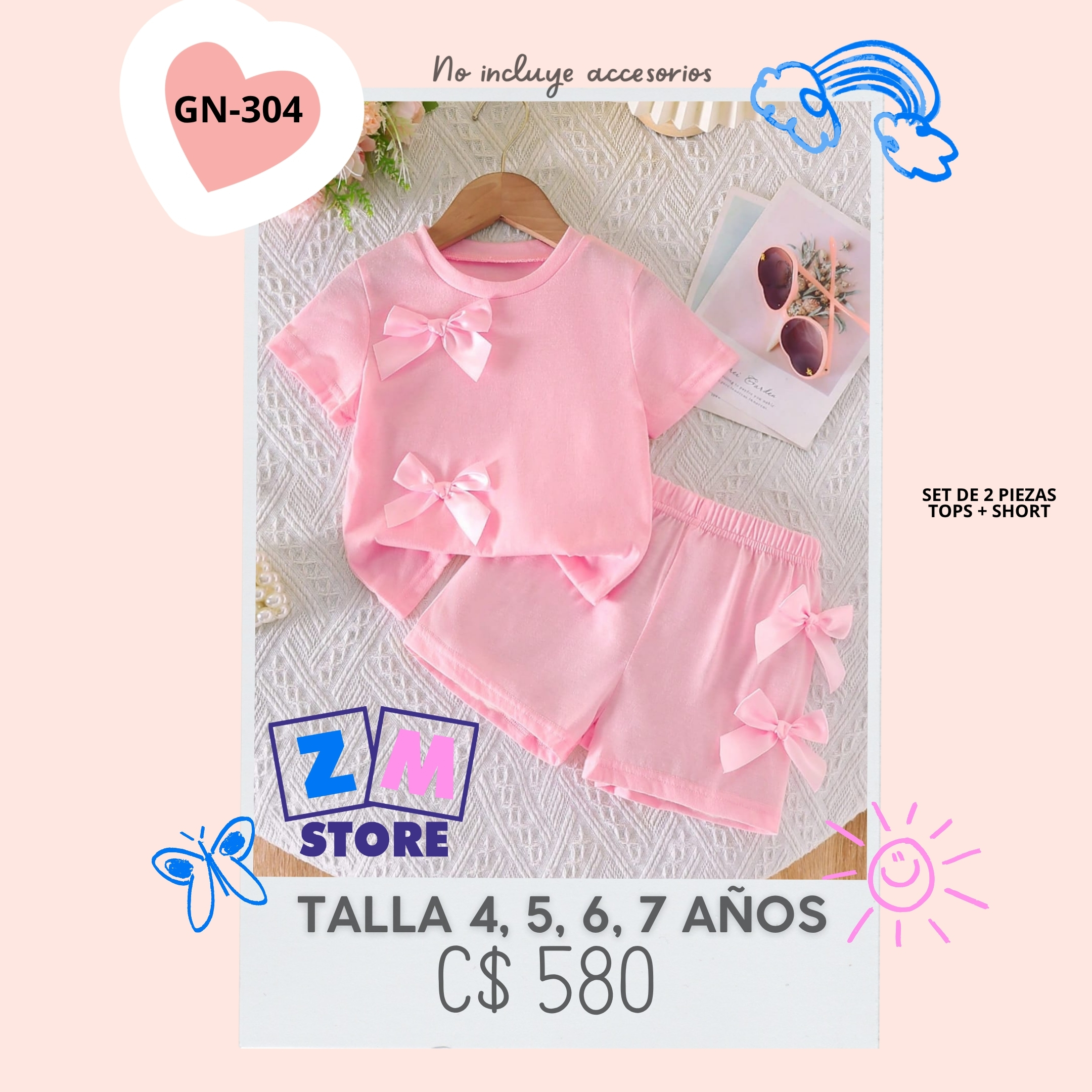 Conjunto con short.--GN-304