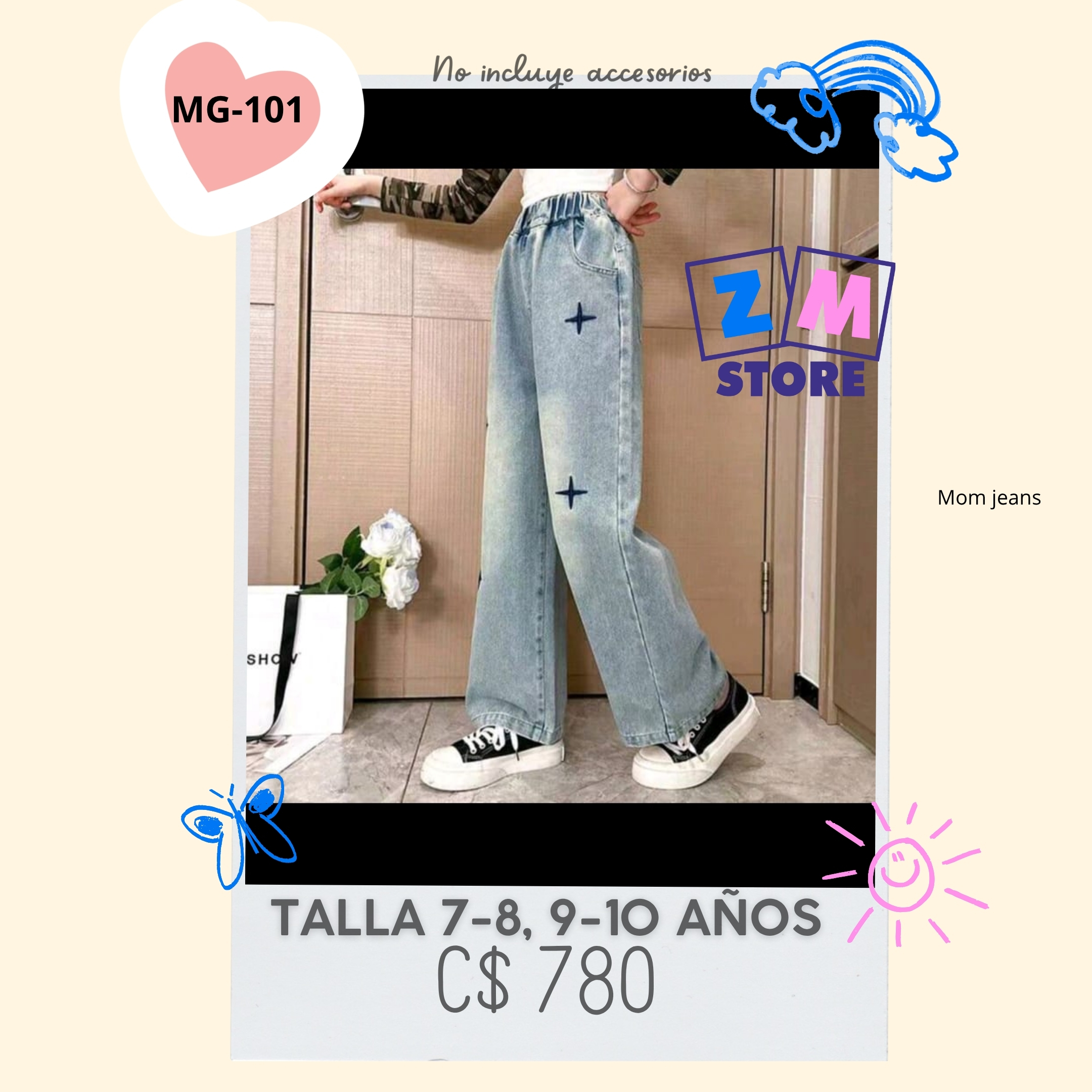Mom jeans-MG-101