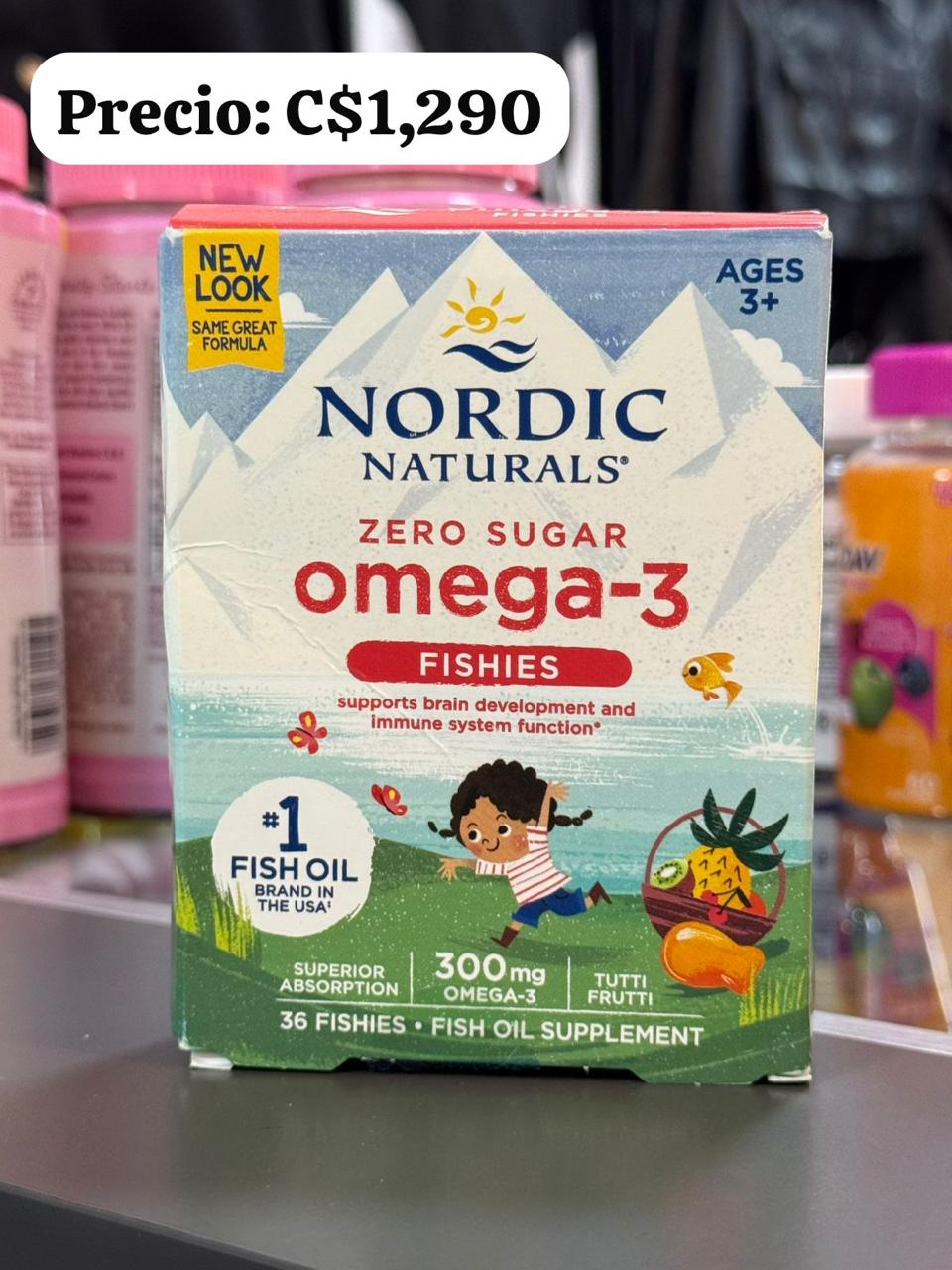 Omega 3s – Fishies Nordic Naturals