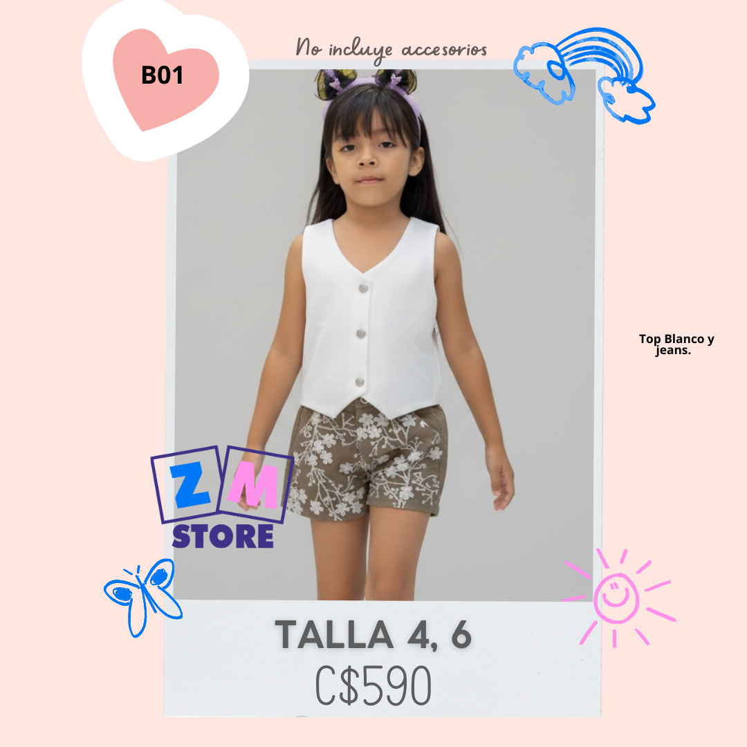 Conjunto con Short - B01