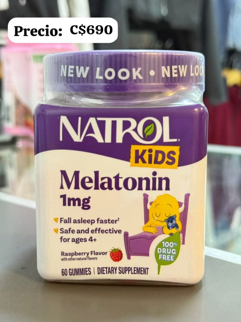 Melatonina 1 mg Natrol Kids 60 gomitas